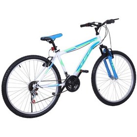 Resim Belderia Tec Titan 24 Jant 21 Vites Dağ Bisikleti 48 Cm Mavi / Yeşil Siyah - Yeşil 