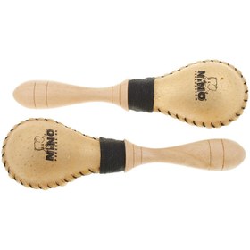 Resim Nino NINO10 Rawhide Maracas Small (Çift) 