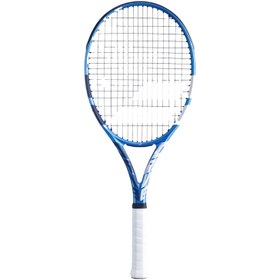 Resim Babolat Evo Drive Strung Unisex Mavi Tenis Raketi 