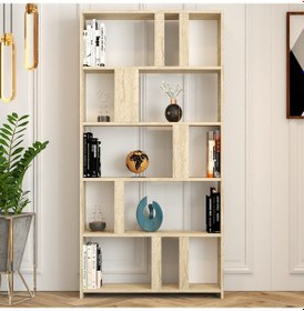 Resim Variant Lima Kitaplık - Traverten Mermer Traverten 