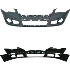 Resim VOLKSWAGEN PASSAT B6 2006-2011 ÖN TAMPON FAR YIKAMASIZ SENSÖRSÜZ 