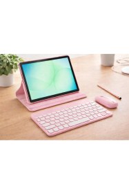 Resim Samsung Galaxy Tab A11 Plus 6 GB Ram 128 GB 11'' Tablet+Pembe Kılıf+Klavye+Mouse+(Tablet Kalemi Hediye) 
