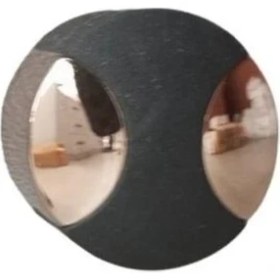 Resim UltraMint Rose Siyah Plastik Kapı Stoperi, 35 Mm, Yapışkanlı ve Vidalı Kullanım 