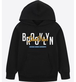 Resim Panios Kids 2'li Brooklyn-tigers Baskılı Erkek Çocuk Kanguru Cepli Kapüşonlu Beyaz-siyah Sweatshirt Beyaz - Siyah 