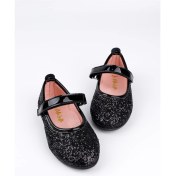 Resim Le Mabelle Siyah Simli Cırtlı Kız Çocuk Ayakkabı 