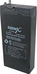 Resim LIGHTEX LT-425 4 VOLT - 2.5 AMPER AKÜ (100 X 50 X 20 MM) 