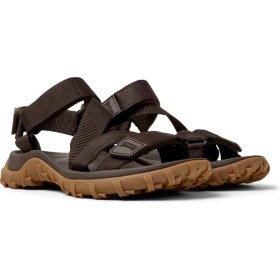 Resim Camper %100 Geri Dönüştürülmüş Polyester Koyu Kahve Erkek Sandalet Drift Trail Sandal 
