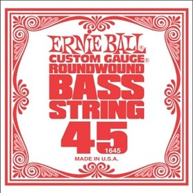 Resim Ernie Ball P01645 .045 Roundwound Bass 