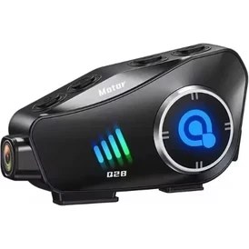 Resim Ttt Q28 Kameralı Motosiklet Kask Kulaklığı Uzun Süreli Kullanım İçin 
