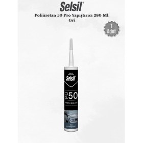 Resim Selsil Poliüretan Mastik Gri 280 Ml. 