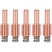 Resim Jeemson Max85 Plazma Kesici Torç İçin 5 Adet Bakır Alaşımlı Elektrot - 220842 Model Dayanıklı Kesim Malzemesi 