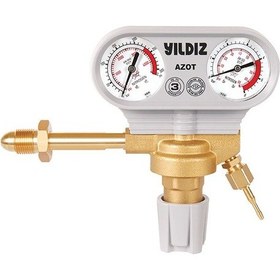 Resim Yıldız 5330S 4 Bar Azot Nitrojen Basınç Düşürücü Saat 4 Bar 0-4 