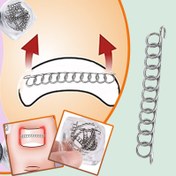 Resim Seyahat ederken yanınızda taşıyabilirsiniz. Tırnak zinciri kullanışlı ve pratiktir, tırnaklarınızda kullanılır 