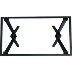 Resim Presto X Ayak Retro Metal Masa Ayak - 60x170 