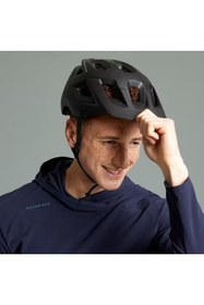 Resim Decathlon Rockrider Expl 500 Unisex Siyah Dağ Bisikleti Kaskı 