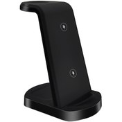 Resim Xindoker Siyah/beyaz Seçenekli, Hızlı Şarj 3.0 Uyumlu, Type C Girişli Kablosuz Şarj Cihazı - A001-a Model 