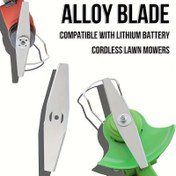 Resim 3/5 adet 150mm Elektrikli Çim Biçme Makinesi için Metal Yedek Bıçaklar, Dayanıklı Alaşım Dairesel Testere Bıçakları, Kablosuz Bahçe Araçları ile Uyumlu, Çim Biçme Makinesi Parçaları ve Aksesuarları 