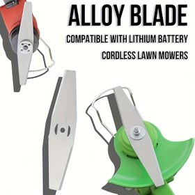 Resim 3/5 adet 150mm Elektrikli Çim Biçme Makinesi için Metal Yedek Bıçaklar, Dayanıklı Alaşım Dairesel Testere Bıçakları, Kablosuz Bahçe Araçları ile Uyumlu, Çim Biçme Makinesi Parçaları ve Aksesuarları 