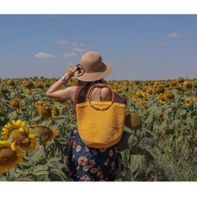 Resim Spagettiyarn Koyu Bej Ribbon Ip 