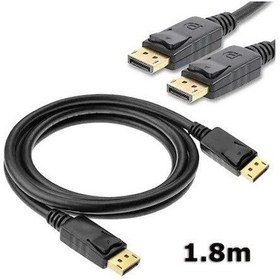 Resim 1.8 Metre Displayport To Displayport Kablo DP - DP Altın Kaplama 