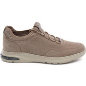 Resim Greyder 18231 Vizon Hakiki Deri Erkek Sneaker Ayakkabı-1050 Vizon 