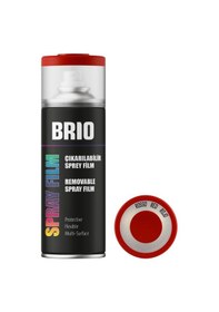 Resim Brio Sprey Boya Çıkarabilinir Opak Red 400 Ml 