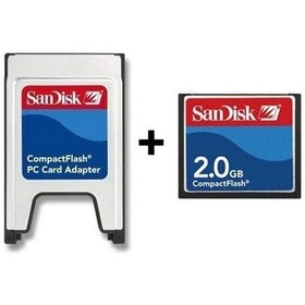 Resim 2 Gb Compact Flash Kart - Compact Flash Adaptör 
