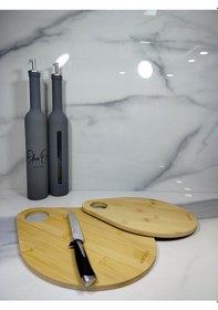 Resim Kesme Tahtası Damla 2'li Bambu 