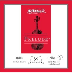 Resim D'Addario J1014 4/4M Prelude C Çello Teli (Do) 