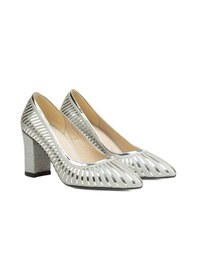 Resim Pierre Cardin PC-52037-3478 Gumus - Kadın Topuklu Ayakkabı 35783 