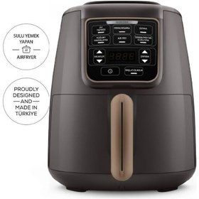 Resim Karaca Air Pro Cook XL 2 in 1 Konuşan Airfryer Fritöz 4 Kişilik 