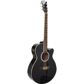 Resim Gitar Akustik Extreme Sahne Gitarı (XAC45EQ4BK) 