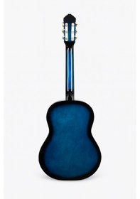 Resim Campbell Ce-55bl Klasik Gitar Full Set Sap Ayarlı 4/4 Yetişkin Boy Üst Kalite Gitar - 86972046402 Mavi 