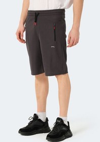 Resim Slazenger OSAMU Erkek Şort Koyu Gri 