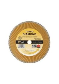 Resim Wert 2712-115 Turbo Kanallı Elmas Testere 115mm 