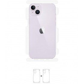Resim Wrapsol Iphone 14 Arka Yan Koruyucu Darbe Emici Poliüretan Film Amerika Üretimi 