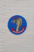 Resim İZMİR ASKERİ MALZEME Kobra 191 nci Filo Yazili Nakis islemeli Arma Pec Patch 