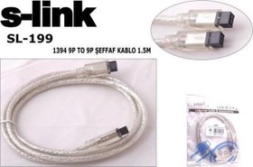 Resim SL-199 9pin To 9pin 1.5mt Firewire Kablo 