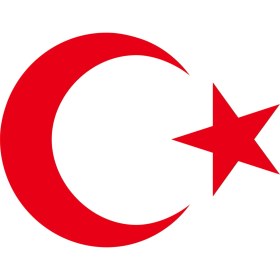 Resim Tuğra Reklam Kırmızı Ayyıldız 78 x 59 cm Kırmızı 