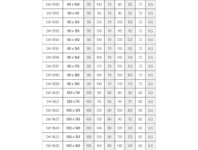 Resim Shower Dikdörtgen Monoblok Duş Teknesi 90*170 