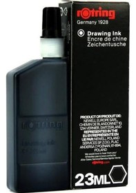 Resim Rotring Rapido Çini Mürekkebi 23ml Siyah Diğer 