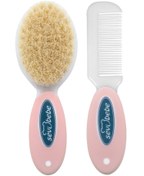Resim Sevi Bebe Naturel Fırça Tarak Seti - Pembe - Pembe / Standart 