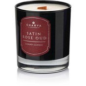 Resim Charya Maison Rose Satin Oud Doğal ve Vegan Mum 240 g 