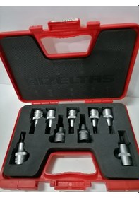 Resim İzeltaş 1/2” Lokmalı Torx Uç Takımı 9 Parça 