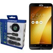 Resim Case Man Asus ZenFone 2 Araç Şarj Cihazı + Telefon Tutucu + Kablo 3in1 Araç Kiti 