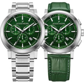 Resim Jacques Philippe JPQGC1713X6XS Erkek Kol Saati ve Yedek Kordon 