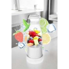 Resim El Blender Bardak Blender Şarjlı Taşınabilir Meyve Sıkcağı Smoothie 