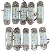 Resim 9 LED Parmak Lamba Oval 24V Beyaz Su Geçirmez E Belgeli 10 Adet Fiyatı TAS.018B 