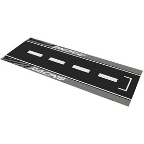 Resim GOGOPREMİUM UNİVERSAL GRİ DESENLİ 80 X 220 cm KAYDIRMAZ MOTOSİKLET HALISI 