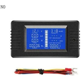 Resim Geeksen Dc Akü Test Cihazı - Voltaj, Akım, Direnç Ve Kapasite Ölçümü İçin Profesyonel Çözüm Siyah 